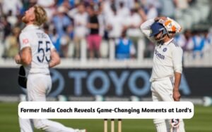 Ravi Shastri Reveals Game-Changing Moments at Lord's