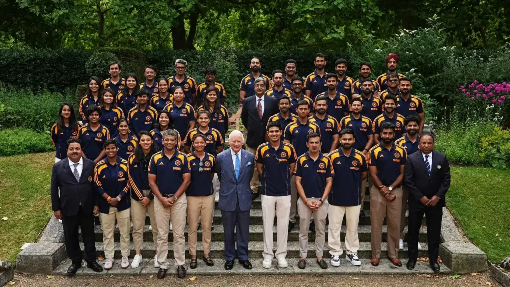 team India meet king charles