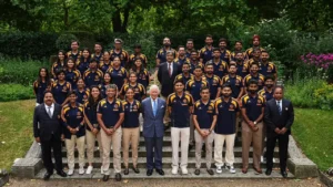 team India meet king charles