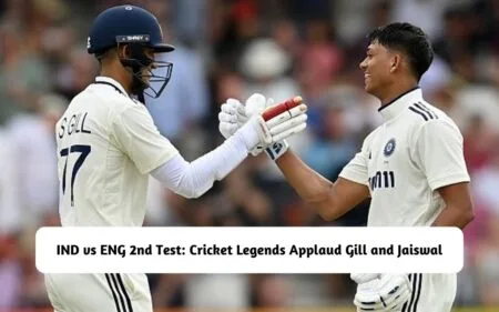 Sachin Tendulkar, Yuvraj Singh and Other Legends Applaud Shubman Gill and Yashasvi Jaiswal