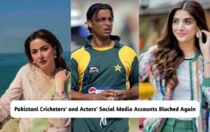 Pakistani Cricketers' and Actors' Social Media Blocked Again in India