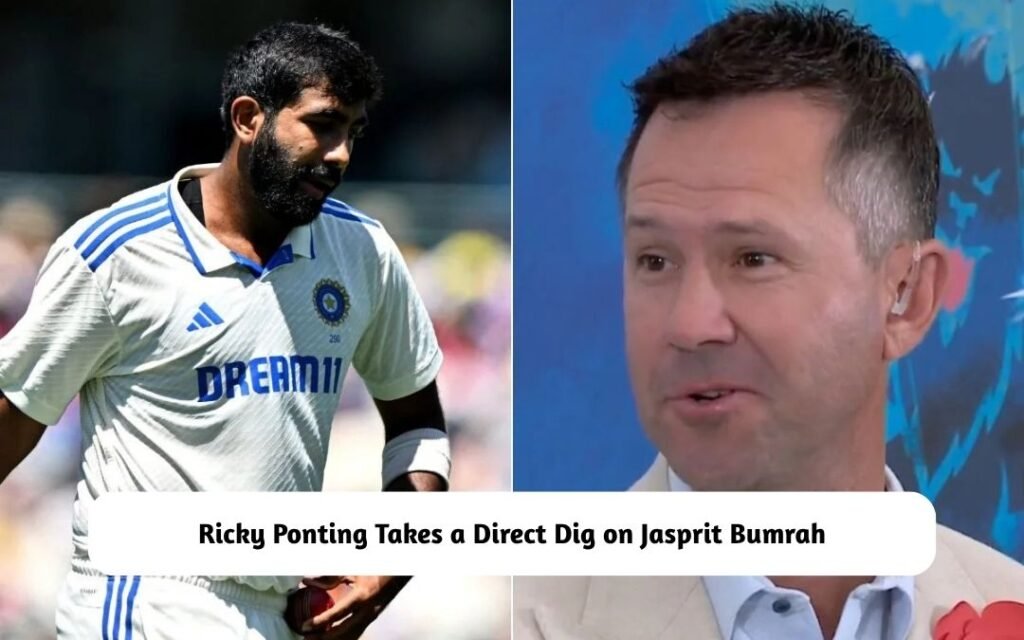 Ricky Ponting on Jasprit Bumrah