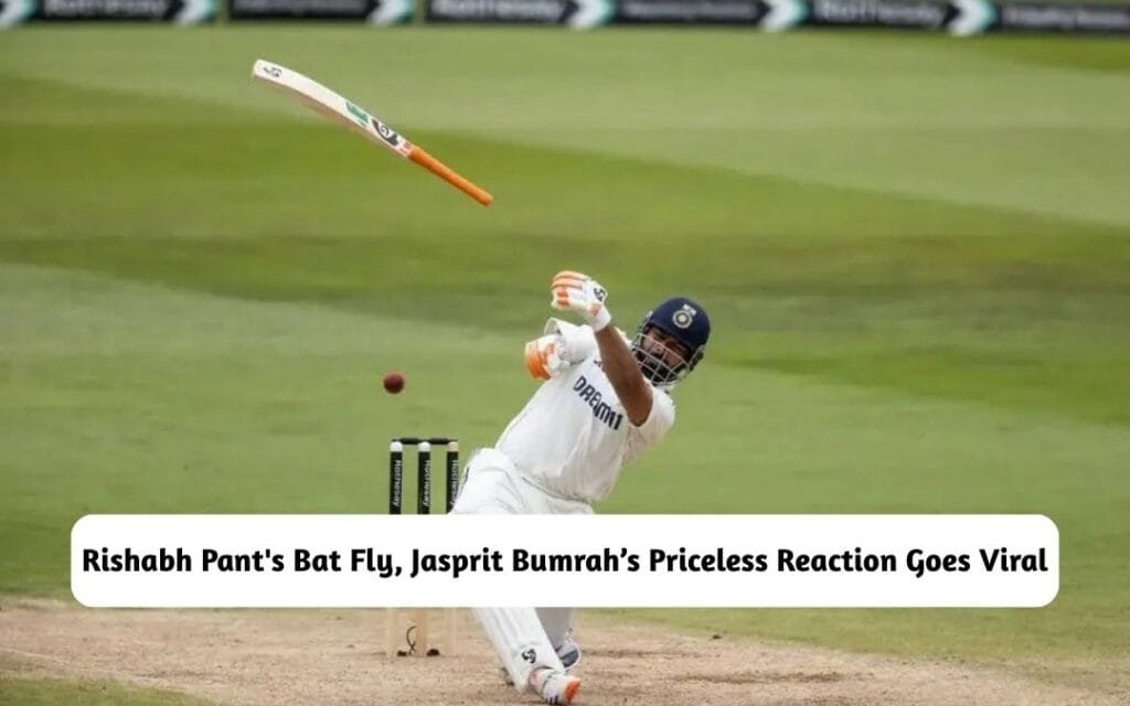 Rishabh Pant's Bat Fly at Edgbaston, Jasprit Bumrah’s Priceless Reaction Goes Viral