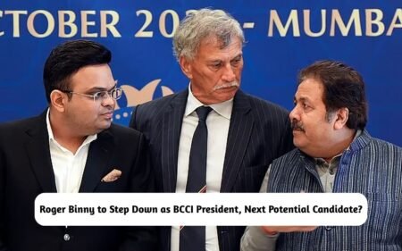 Roger Binny to Step Down as BCCI President, Potential Candidate?