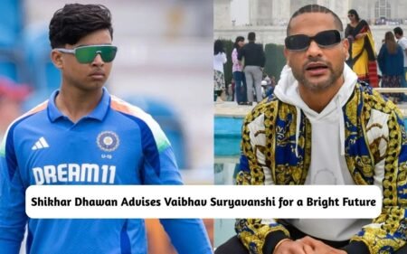 Shikhar Dhawan Advises Suryavanshi