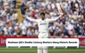 Shubman Gill's Double Century Shatters Many Historic Records