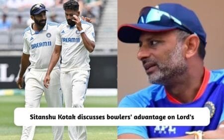 Sitanshu Kotak Discusses Bowlers' Advantage on Lord's