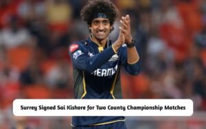 Surrey Signed Sai Kishore County