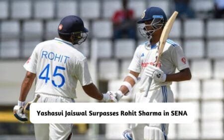 Yashasvi Jaiswal's Surpasses Rohit Sharma in SENA Becomes All-Time Great