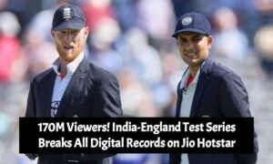 170M Viewers! India-England Test Series Breaks All Digital Records on Jio Hotstar