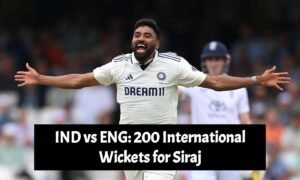 IND vs ENG: 200 International Wickets for Siraj