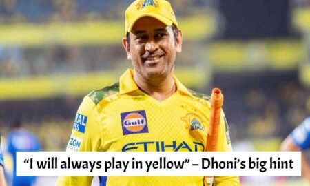 MS Dhoni Hints at CSK Return: Will Thala Play in IPL 2026? “I will always play in yellow” – Dhoni’s big hint