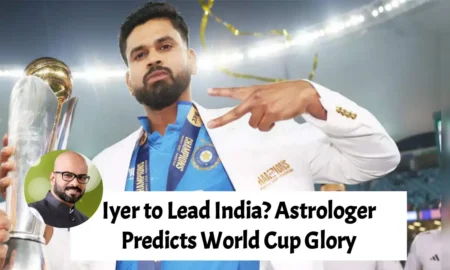 Iyer to Lead India? Astrologer Predicts World Cup Glory