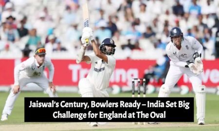 Jaiswal’s Century, Bowlers Ready – India Set Big Challenge for England at The Oval