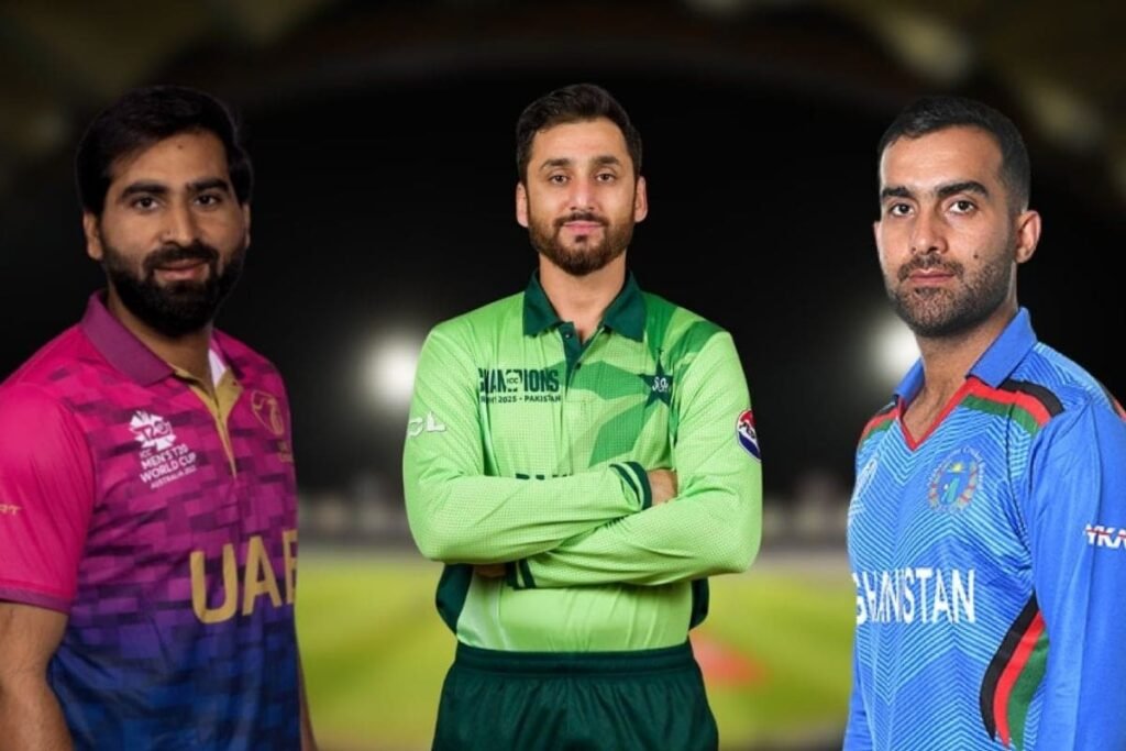 TRI series & Asia Cup schedule PAK, UAE and AFG