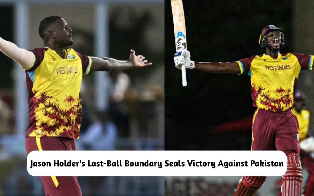Jason Holder's Last-Ball Boundary