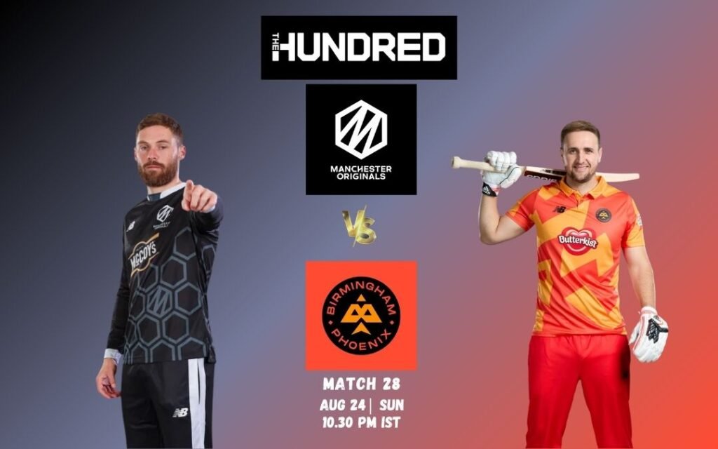 MCR vs BPH The Hundred 2025