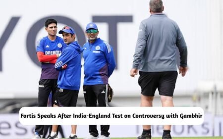 Lee Fortis Breaks Silence After India-England Test