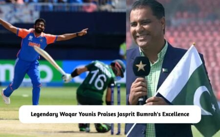 Waqar Younis Praises Jasprit Bumrah