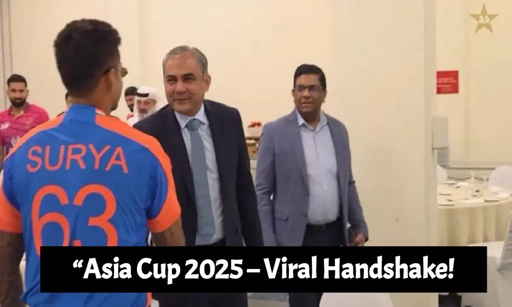 Asia Cup 2025 – Viral Handshake!