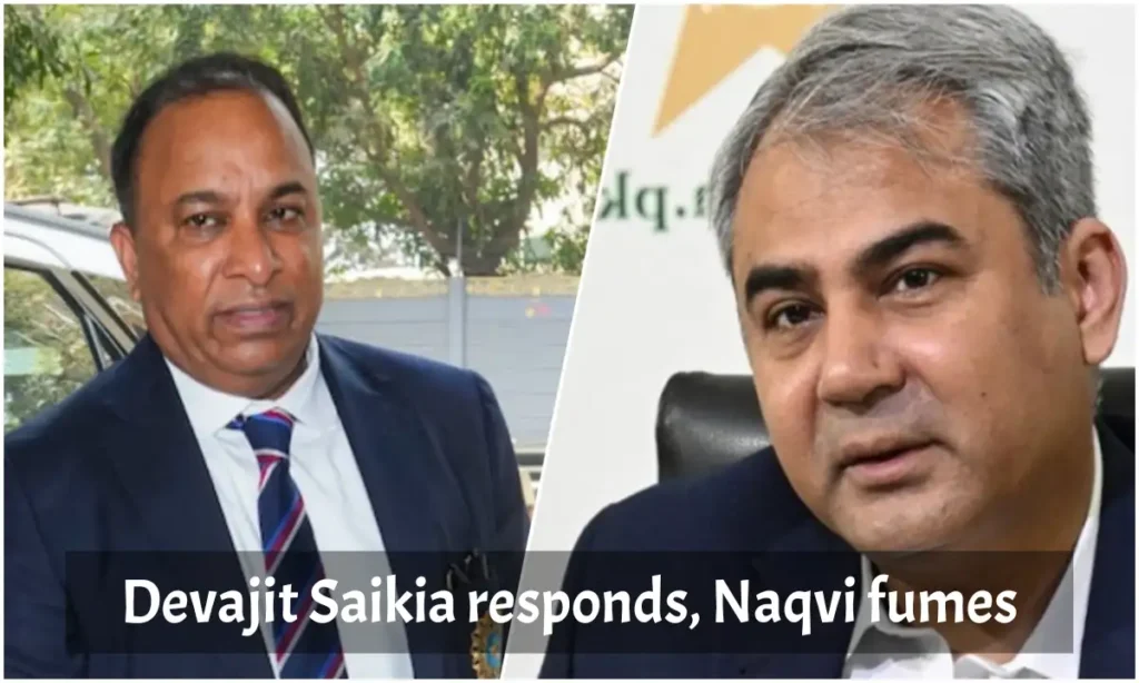 Devajit Saikia responds, Naqvi fumes