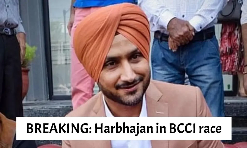 Harbhajan in BCCI race