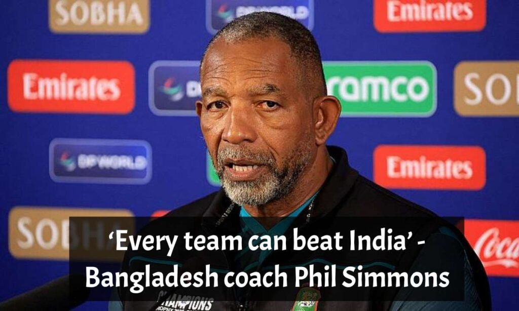 Bangladesh Coach Phil Simmons Warns Gautam Gambhir
