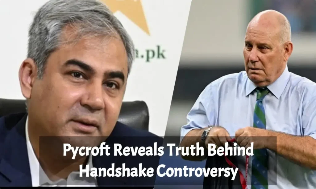 Pycroft Reveals Truth Behind Handshake