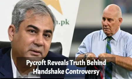 Pycroft Reveals Truth Behind Handshake