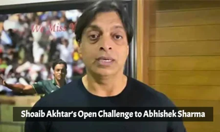 Shoaib Akhtar’s Open Challenge to Abhishek Sharma