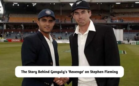 Ganguly's 'Revenge' on Stephen Fleming