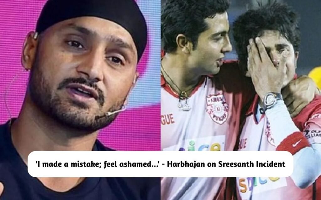 Harbhajan Singh Apologizes for Sreesanth Incident