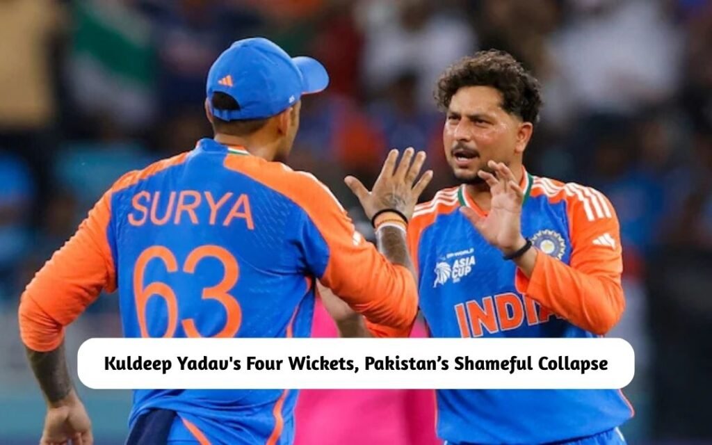 Kuldeep Yadav's Four Wickets