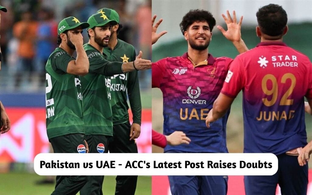 Asia Cup 2025 Pakistan vs UAE Concerns