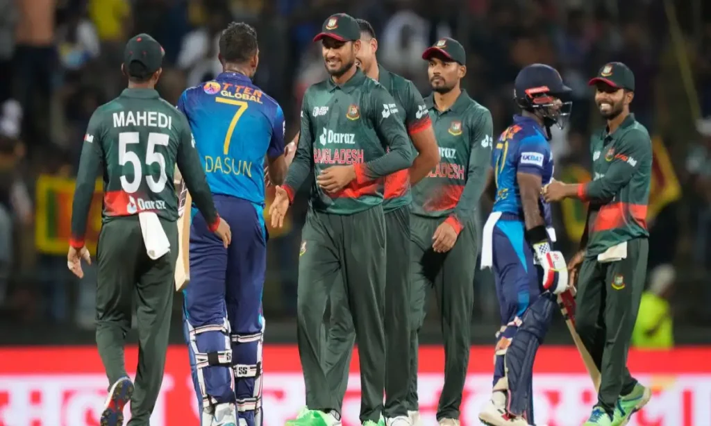 Sri Lanka won by 6 wickets against Bangladesh