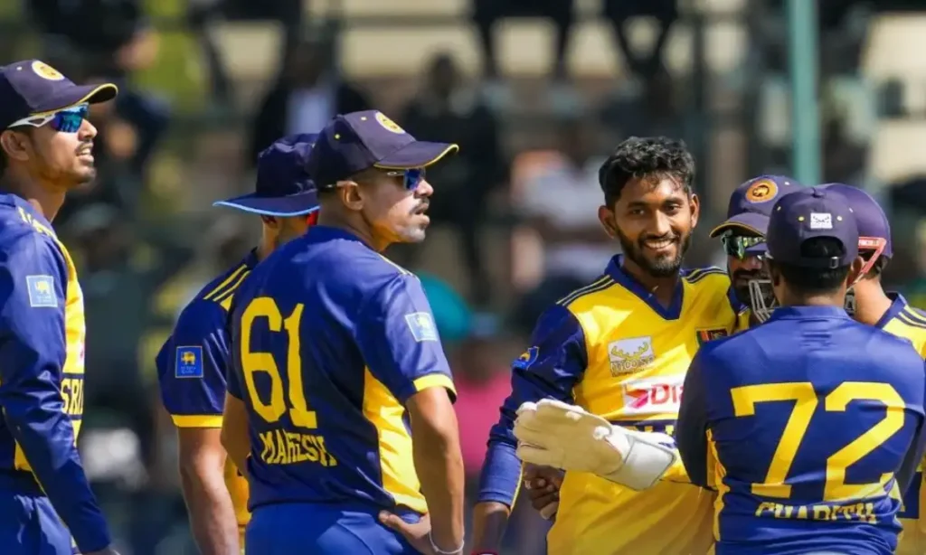 Sri Lanka defeated Hong Kong by 4 wickets