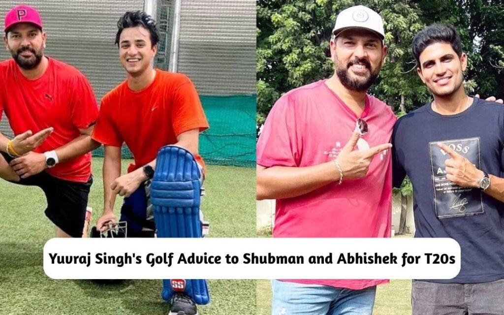 Yuvraj Singh's Golf Advice to Gill and Abhishek