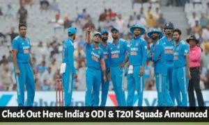 India ODI Squad for Australia 2025 & T20I Squads