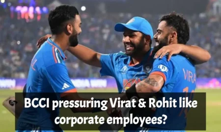 BCCI pressuring Virat and Rohit like corporate employees