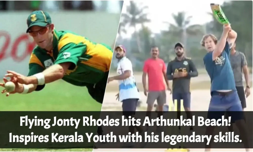 Flying Jonty Rhodes hits Arthunkal Beach
