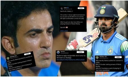 Why Are Fans Furious Over Gambhir Dropping KL Rahul in 2nd ODI? Gambhir Drop KL Rahul in 2nd ODI vs Australia