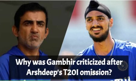 Why Arshdeep Singh Dropped from 1st T20 Match Today? Fans and Experts Slam Gambhir, Selectors Gambhir criticized after Arshdeep Singh Dropped from 1St T20 Match Today