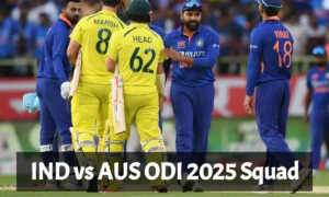 IND vs AUS ODI 2025 Squad