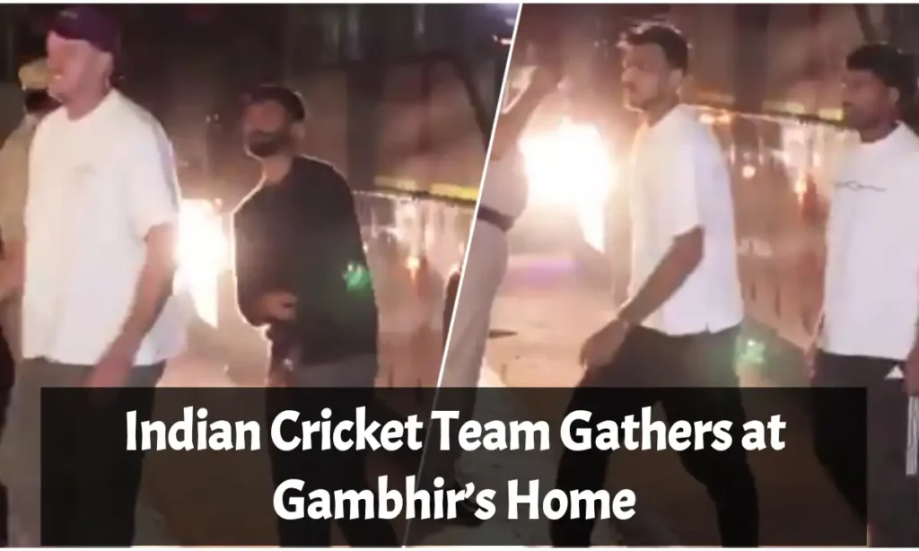 Indian Cricket Team Gathers at Gambhir’s Home