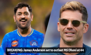 James Anderson set to outlast MS Dhoni at 44
