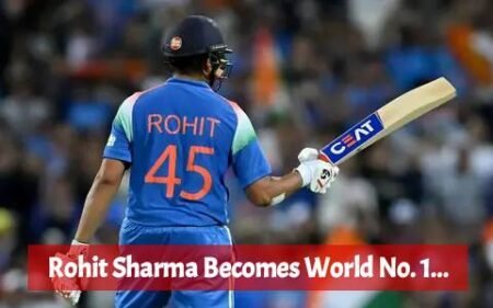 Rohit Sharma Creates History: Becomes World No. 1 in ICC Rankings at 38 Rohit Sharma Creates History in ICC Rankings