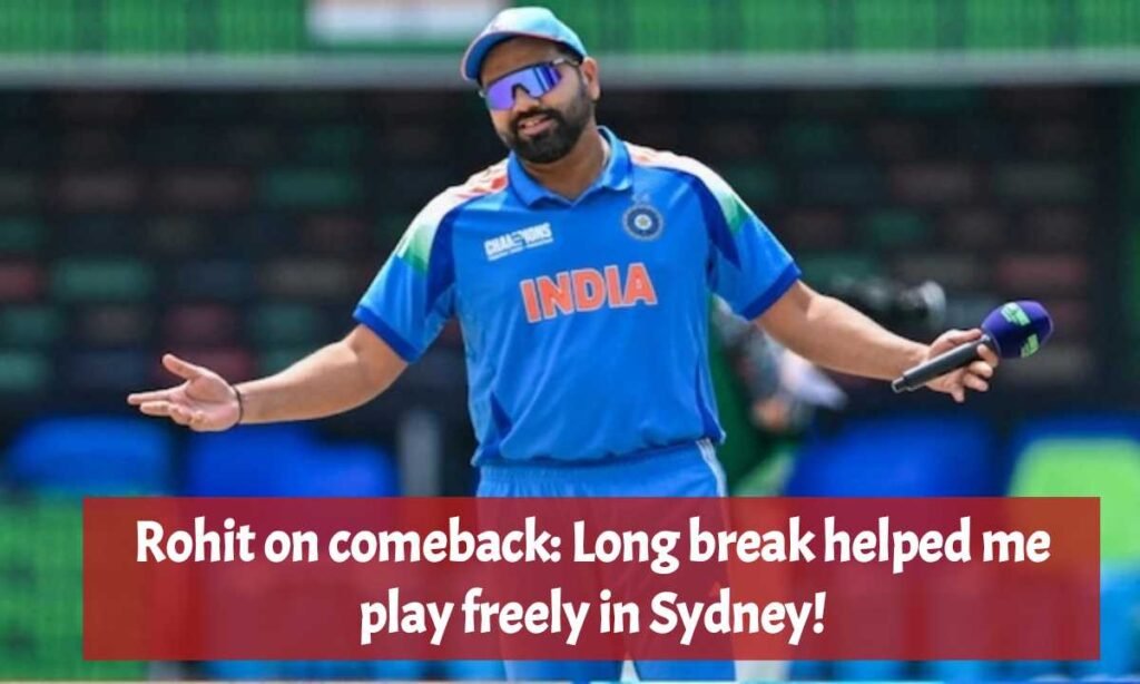 Rohit on comeback