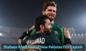 Shaheen Afridi Named New Pakistan ODI Captain