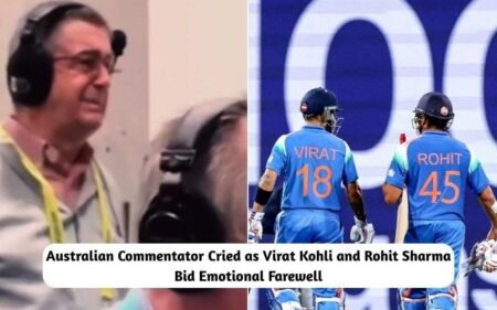WATCH – Australian Commentator Cried as Virat Kohli and Rohit Sharma Bid Emotional Farewell Australian Commentator Cried for Virat Kohli and Rohit Sharma