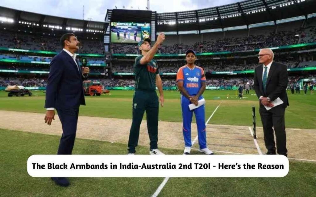 Black Armbands in India-Australia 2nd T20I